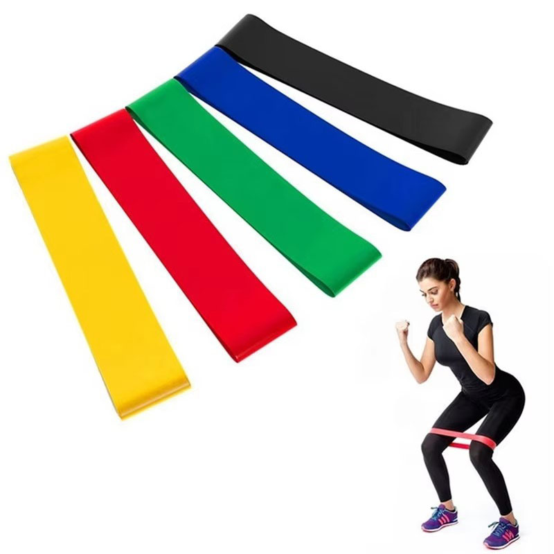 Yoga Fitness Resistance Band - 1/2/3/5 Stück Widerstandsbänder für Yoga-Training, Fitnessstudio,