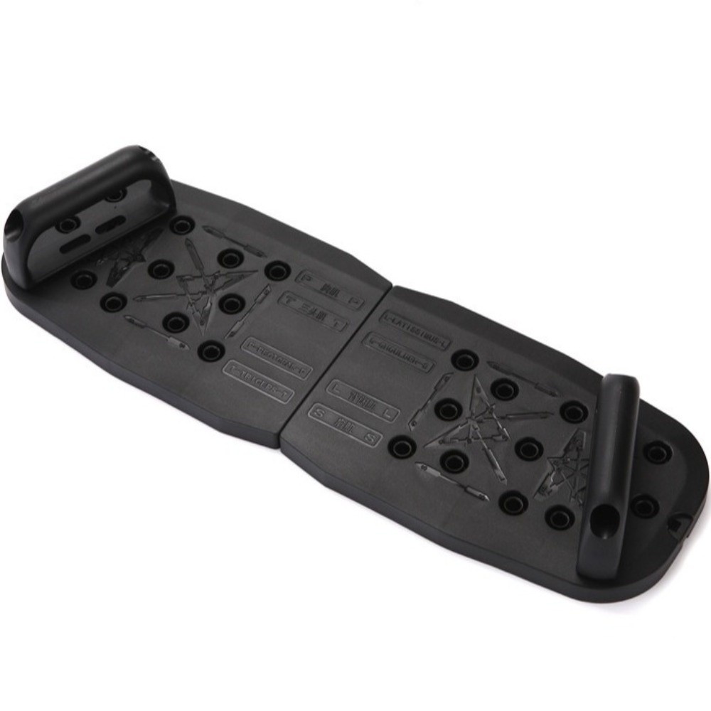 Push Up Board - Rutschfestes, faltbares Push-Up-Brett mit Griffen, tragbares